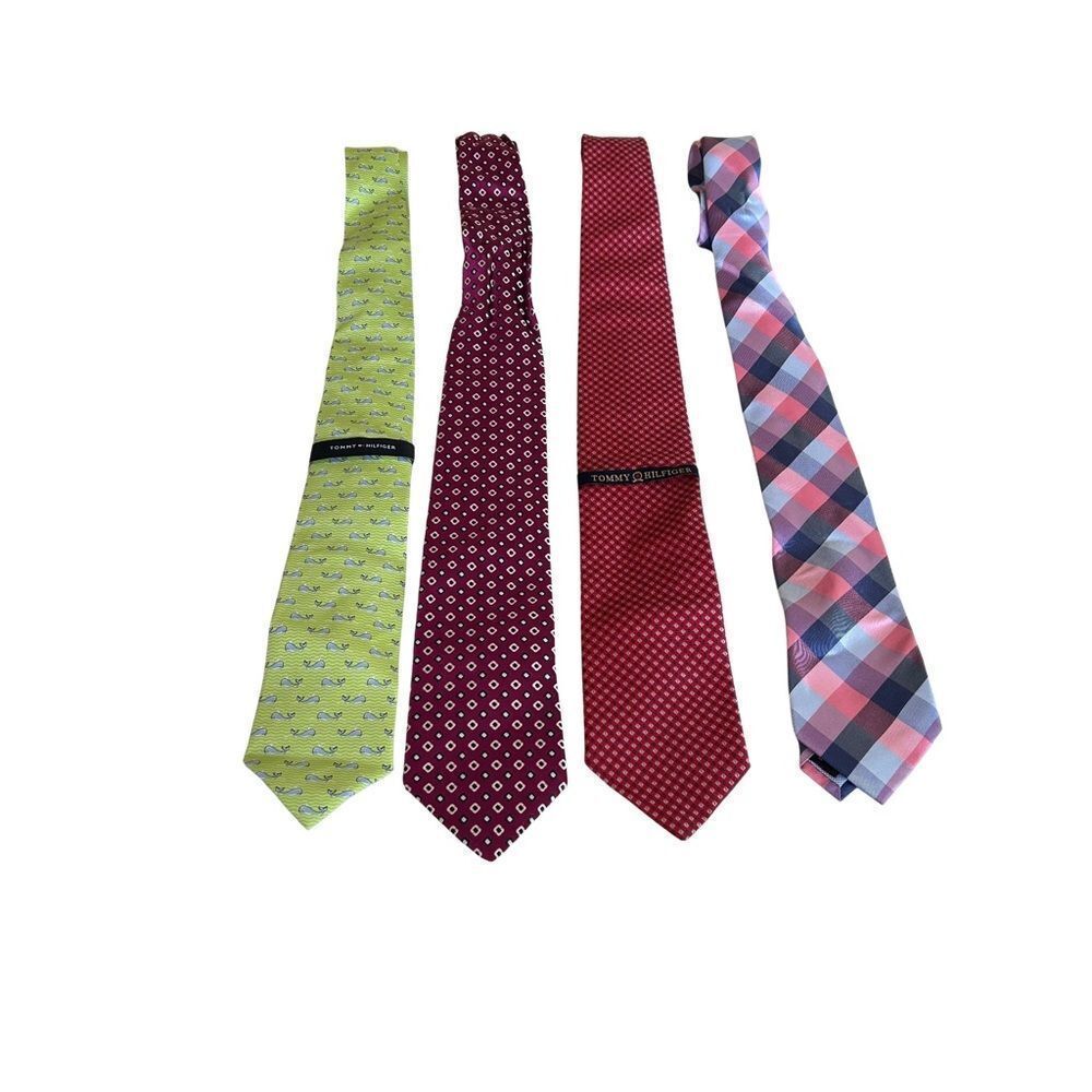 Tommy Hilfiger Yellow and Red Ties Collection